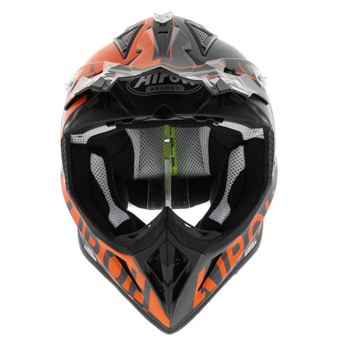 CASCO HELMET AVIATOR ACE AMAZE ORANGE MATT